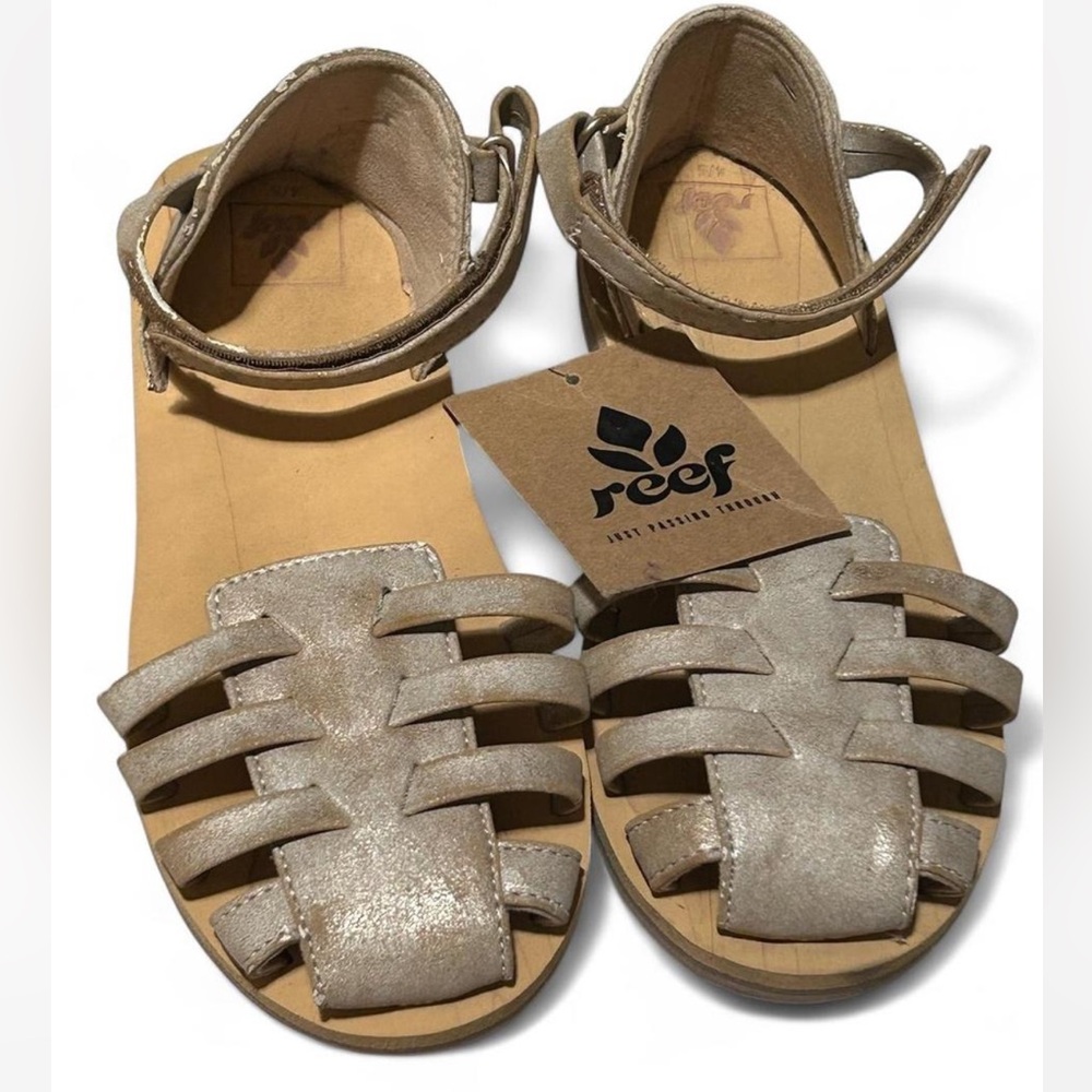 Reef Kids Sandals - Champagne (sparkly)